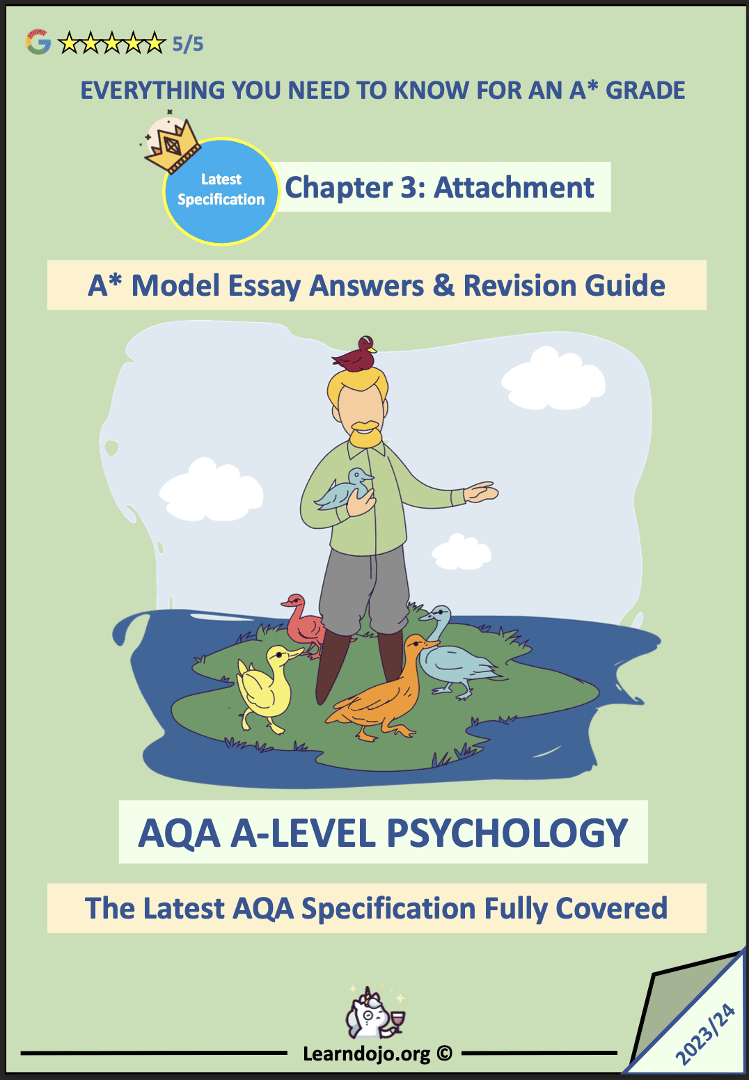 AQA A Level Psychology Attachment Model Essay Answers Revision