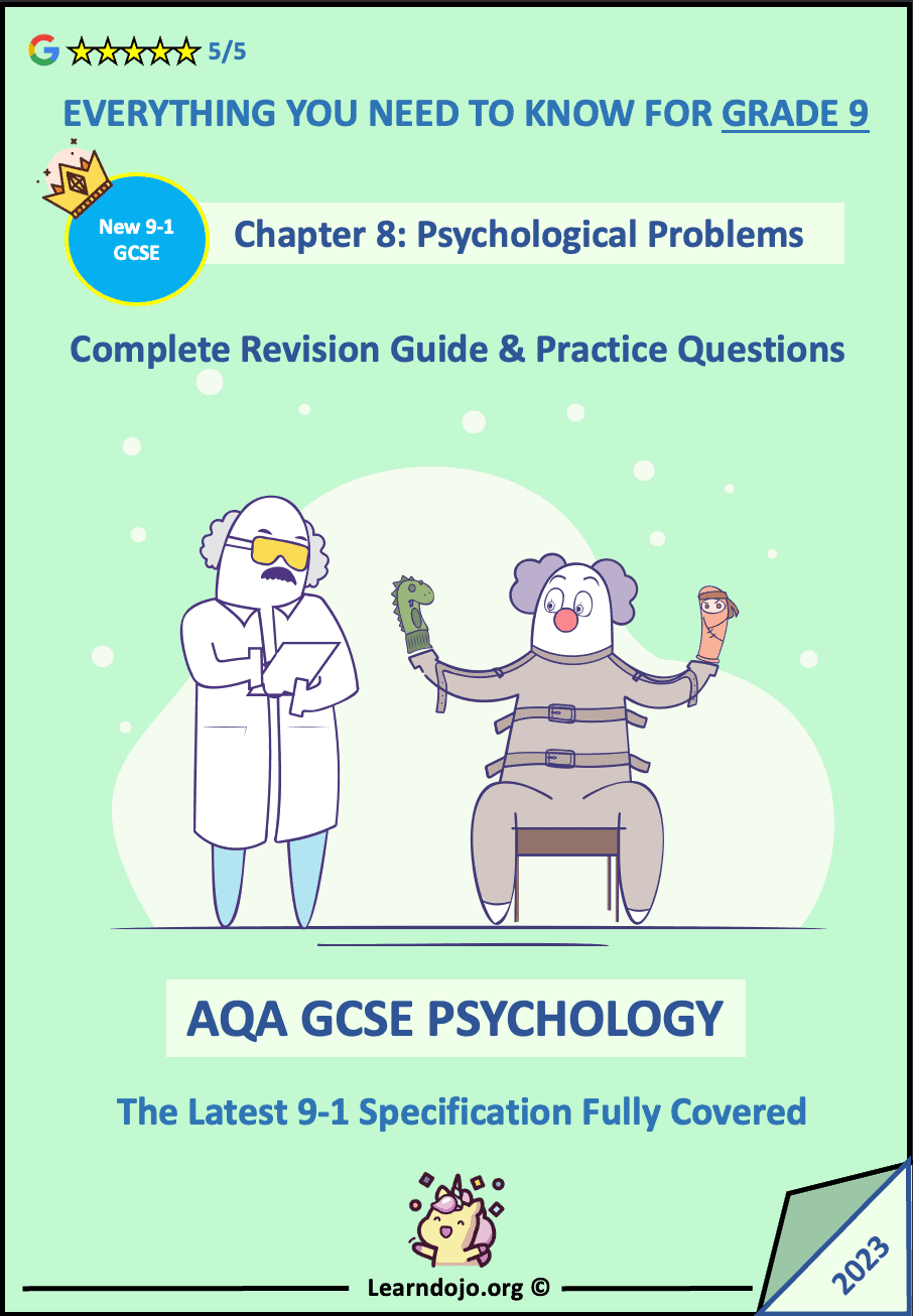 aqa gcse psychology psychological problems